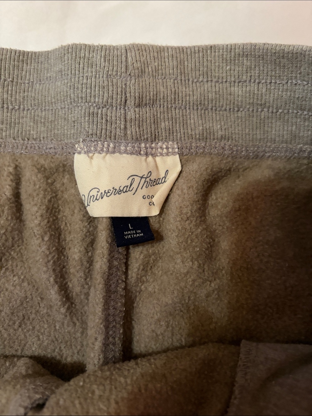 Cozy Grey Drawstring Sweats - Picture 2 of 2